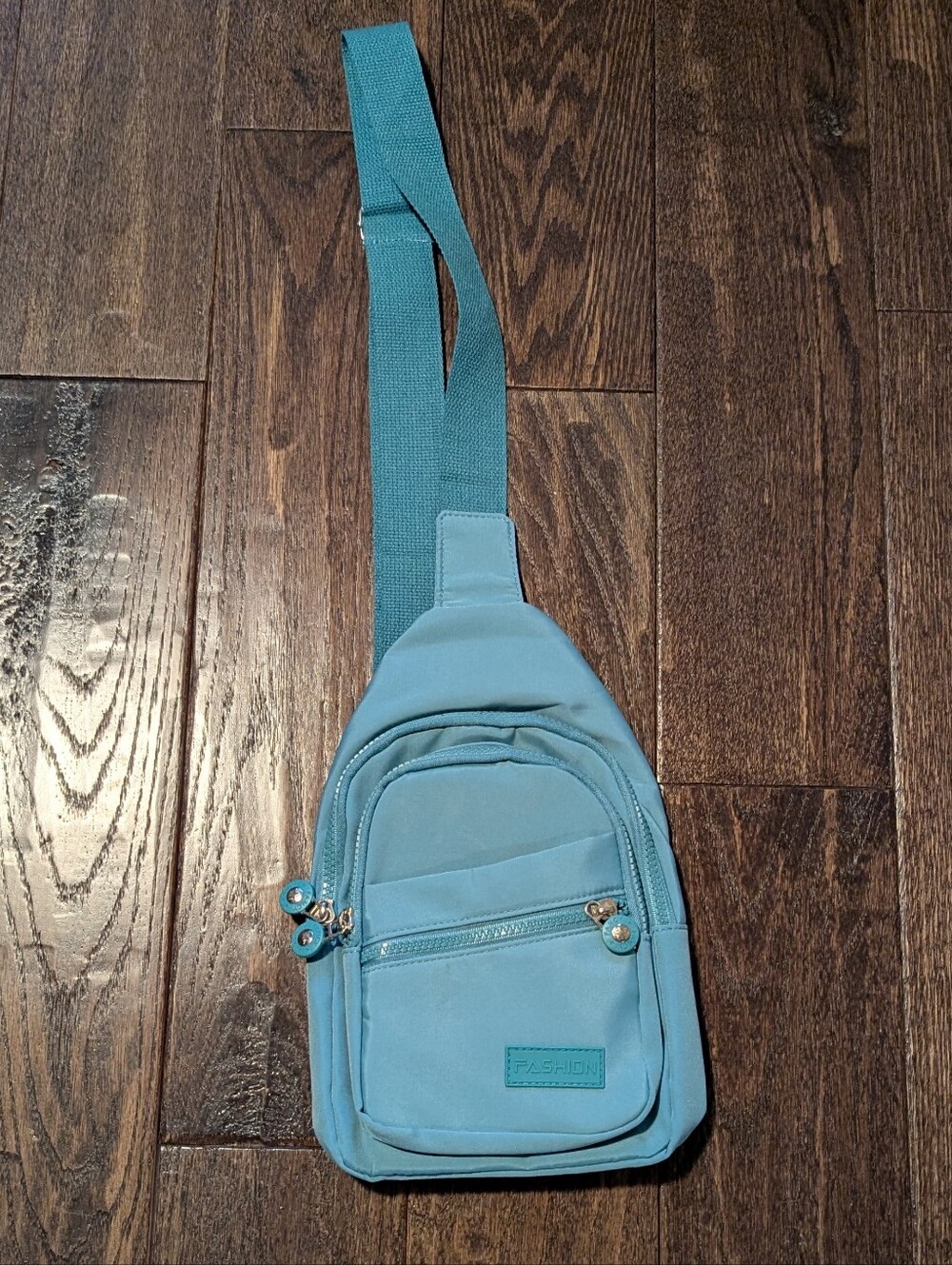 NWOT Fashion Sporty Crossbody Bag Aqua Blue